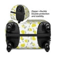 thumbnail image 4 of Kdxio Yellow Lemon Leaves Pattern Luggage Cover for Travel,Elastic and Durable,Fits 18-32 Inch,-No luggage included, 4 of 8