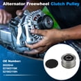 thumbnail image 2 of Unique Bargains 8658644 Alternator Freewheel Clutch Pulley for VOLVO S40 I 1995-2004 for VOLVO S70 1996-2000 Overrunning Alternator Pulley Replacement Part 1 pcs, 2 of 6