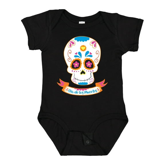 Inktastic Day of the Dead Skull Boys or Girls Baby Bodysuit