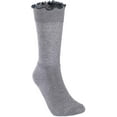 thumbnail image 2 of Lovely Annie Comfortable Big Girls Women's Cotton Crew Socks L1855 Size 5-11, 2 of 8