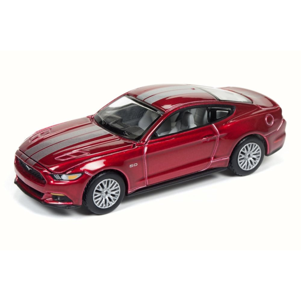 2017 Ford Mustang GT, Ruby Red w/ Stripes Auto World