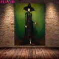 thumbnail image 4 of Pintura en lienzo de arte de pared Vintage de cuento de hadas oscuro victoriano, Póster Artístico de bruja blanca del Oeste y reina, decoración impresa, 4 of 4