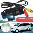 thumbnail image 2 of Car Rear View Camera Reversing Parking Camera for Vito Viano 2004,1 * Car Rear View Camera 1 * RCA Video Cable 1 * Power Cable,black, 2 of 5