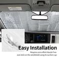 thumbnail image 5 of Hello Kitty Car Windshield Sunshades, Front Windshield Sun Shade, Hardened Sun Visor Shield Cover, Foldable Reflector For Car Truck Suv, Keeps Your Vehicle Cool, 5 of 8