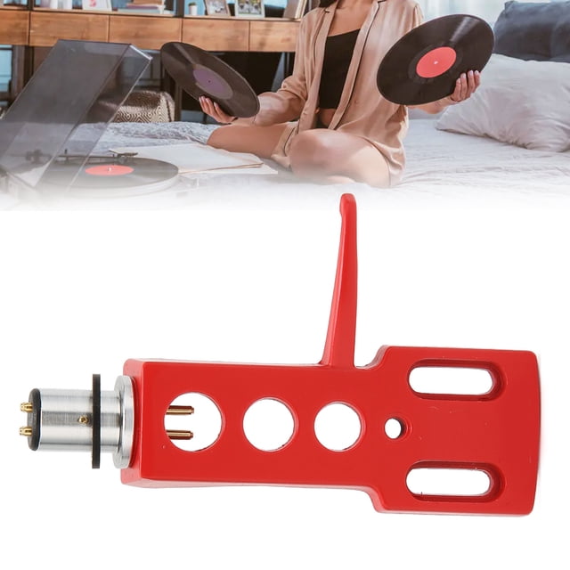 Soporte Para Lápiz Óptico, Soporte Para Cartucho De Fonógrafo De Aleación De Aluminio Con 4 Cables De Conexión, Para Bayonetas H4 Y Tocadiscos DJ Profesionales