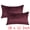 Brick Red, variant on Unique Bargains Pack of 2 Velvet Solid Throw Pillow Covers 20" x 12" Brick Red