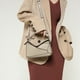thumbnail image 4 of Bolso de mano geométrico de estilo simple, nuevo bolso de mensajero con patrón de lichi con costuras versátiles para otoño e invierno, bolso de médico ligero de gran capacidad, 4 of 5