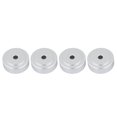 thumbnail image 2 of 4PCS Aluminum Alloy Amplifier Feet Shock Absorber Pads for Real Surrounding Sound, Detachable Rubber Ring, 2 of 7