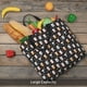 thumbnail image 5 of Balery Snowflake Cream Hot Cocoa Bolsa de Mano para Mujeres con Cremallera, Bolsa de Gimnasio con Compartimentos, Bolsa para Laptop, Bolsa para Trabajo, 5 of 7