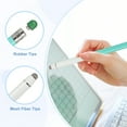 thumbnail image 3 of Uxcell Stylus Pens for Touch Screen, 2 in 1 High Sensitivity Universal Pen Green Yellow, 3 of 7