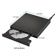 Yuege External DVD Drive ,External USB Drive DVD Drive,External DVD Drive,Black