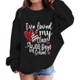 thumbnail image 3 of Ruyang 100 Days of School Sweatshirt Boys Girls Shirts Hearts 100th Day Tee Shirt School Days Pullover Tops Soft School 𝐔niform, 3 of 7