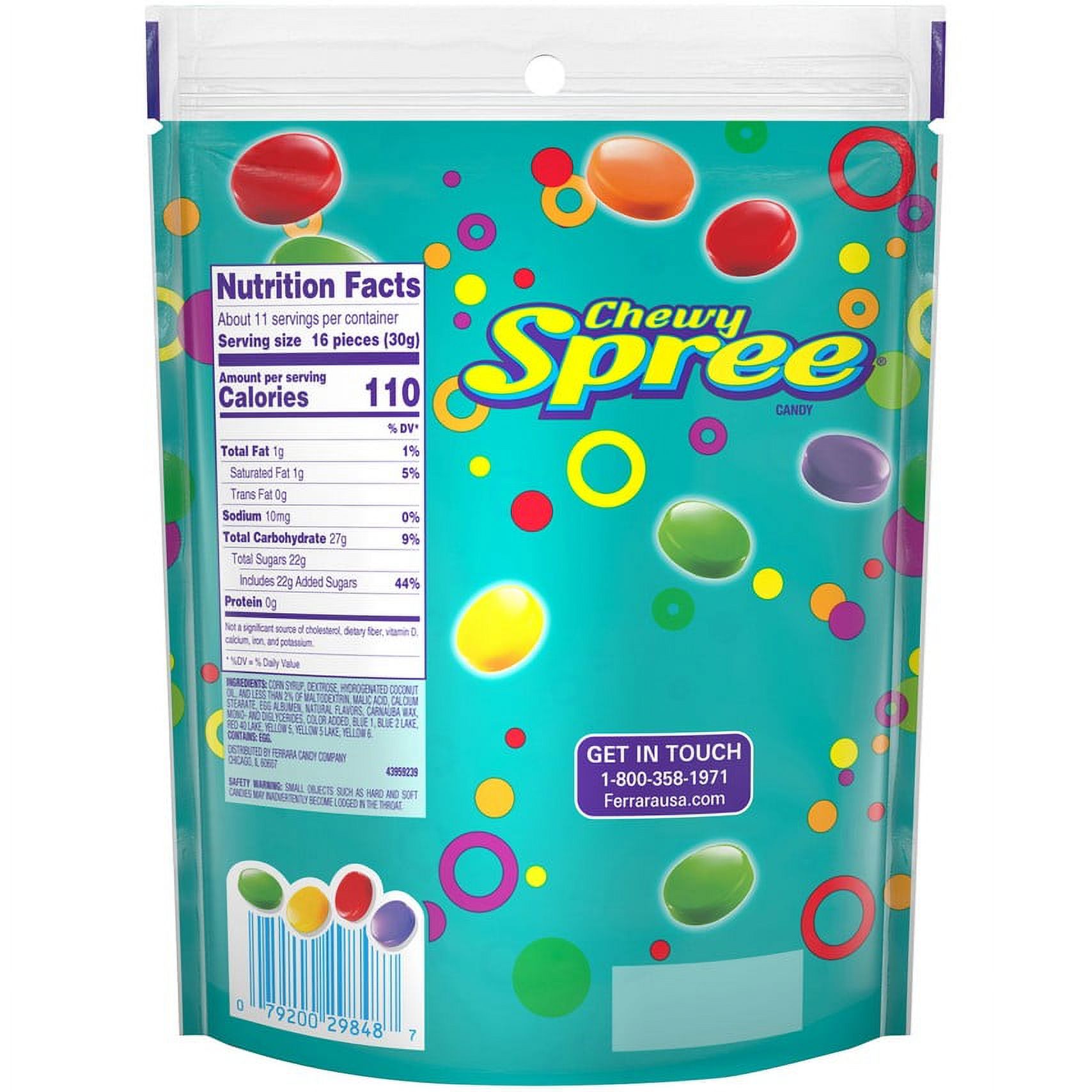 Spree Chewy Candy Bag, 12 oz - image 5 of 7