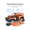 thumbnail image 3 of Auto RC CaDA Tank SUV escala 1:12 naranja y negro, 3 of 8