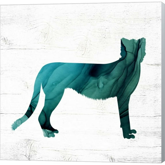 Great Art Now Cheetah by Valerie Wieners, Canvas Wall Art, 12W x 12H