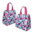 thumbnail image 2 of Pioneer Flower Floral Print Pattern Insulated Lunch Bag for Women & Adults,Large Portable Soft Cooler Lunch Bag,Thermal Food Storage Tote with Pearl Cotton,8.66L,8.75x5.75x9.5 Inch, 2 of 6