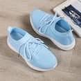 thumbnail image 2 of Gubotare Women'S Fashion Sneakers Women's Running Shoes Breathable Cushion Sneakers,Light Blue 9, 2 of 5