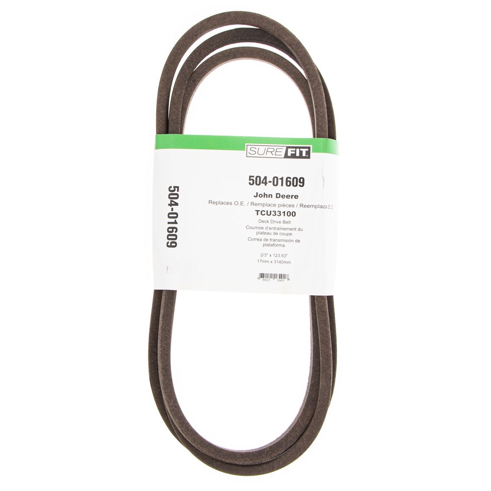 SureFit 48" Deck Drive Belt Replacement for John Deere TCU33100 WG48A