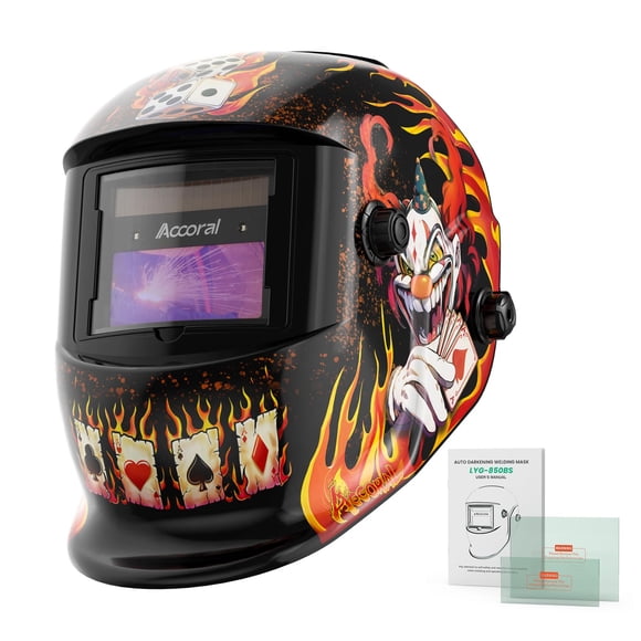 Casco de soldadura Accoral True Color Solar con oscurecimiento automático