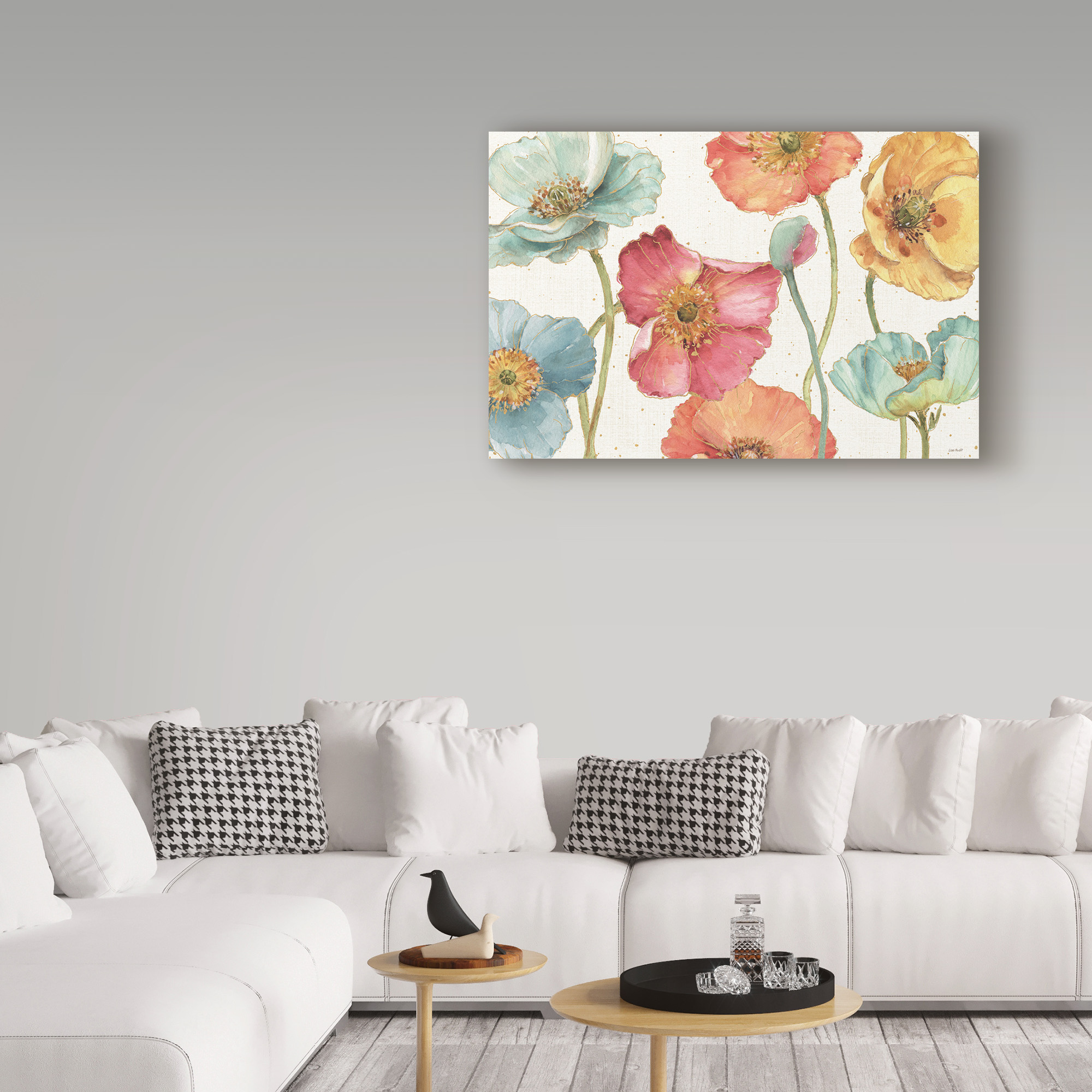 Trademark Fine Art 'Spring Softies I' Canvas Art by Lisa Audit