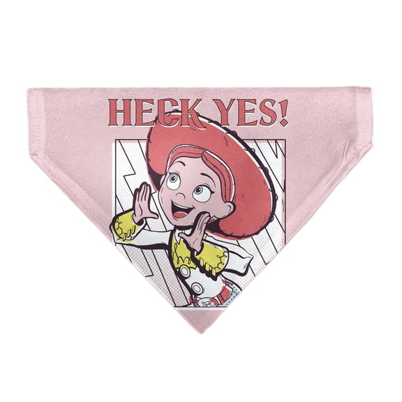 Disney Pet Bandana Toy Story Jessie Heck Yes Pose Pinks Slip On Collar Bandana Only