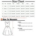 thumbnail image 3 of BangWanChi Dresses for Women Casual Summer Plus Size Dress Long Dresses for Women Women's Button Casual Christmas Print Pleated Long Sleeved Round Neck Knee Length Dress, 3 of 4