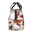 thumbnail image 2 of Sigee Sanrio Ac for Lunch Bag for Women Men, Reusable Lunch Bag Insulated Lunch Bag Lunch Box Cooler, 2 of 7