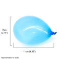 thumbnail image 1 of 500 globos de agua bombas de látex biodegradables con adaptador de relleno juegos de lucha de jardín de verano diversión de salpicaduras para niños y adultos LingWen 9024715505330, 1 of 1