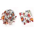 thumbnail image 4 of HSHDLDF Foulard Légère Mode Femme Imprimé Floral Hiver Automne Chaude Châle Foulard, 4 of 5