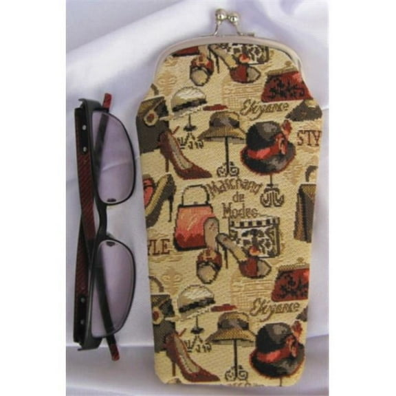 Sinobrite GP01-Boutique Tapestry Eyeglass Bag with Clasp - Boutique