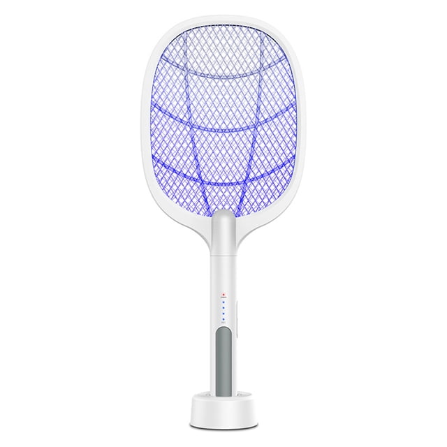 Anti Mosquito Fly Bug Zapper Racket Killer Trap Lamp 2 en 1 USB Electric Swatter