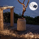 thumbnail image 5 of Cadena de luces LED, 2 m, 400 LED, decorativas, impermeables, con energía solar, 8 modos, luz blanca cálida para jardín, fiesta, Navidad y boda., 5 of 5