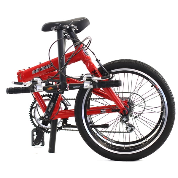 hasa folding foldable bike sram 6 speed white
