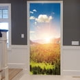 thumbnail image 4 of 2PCS Landscape - Style 3D PVC Door Removable Door Sticker for Home Decor, 4 of 6