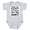 Heather Gray, variant on CafePress - Thinkimcute_Aunt_Black - Cute Infant Bodysuit Baby Romper - Size Newborn - 24 Months