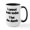 White/Black Inside, variant on CafePress - I Cannot Brain Today - 15 oz Ceramic Large Mug