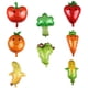 thumbnail image 2 of Globo de película de aluminio con forma de frutas y verduras de verano, globo de dibujos animados para niños, fiesta de cumpleaños y boda, 2 of 6
