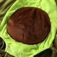thumbnail image 6 of Baby Boy Girl Halloween Avocado Costume Velvet Fruit Hooded Romper Bodysuit Long Sleeves Hoodie Jumpsuits Cute Fall Outfits, 6 of 8