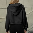 thumbnail image 4 of BLCHUNen Sweatshirts for Women Half Zip up Pullover Long Sleeve Half Cardigan Home Workout Gym Active Elastic Sports Casual Tops, 4 of 6