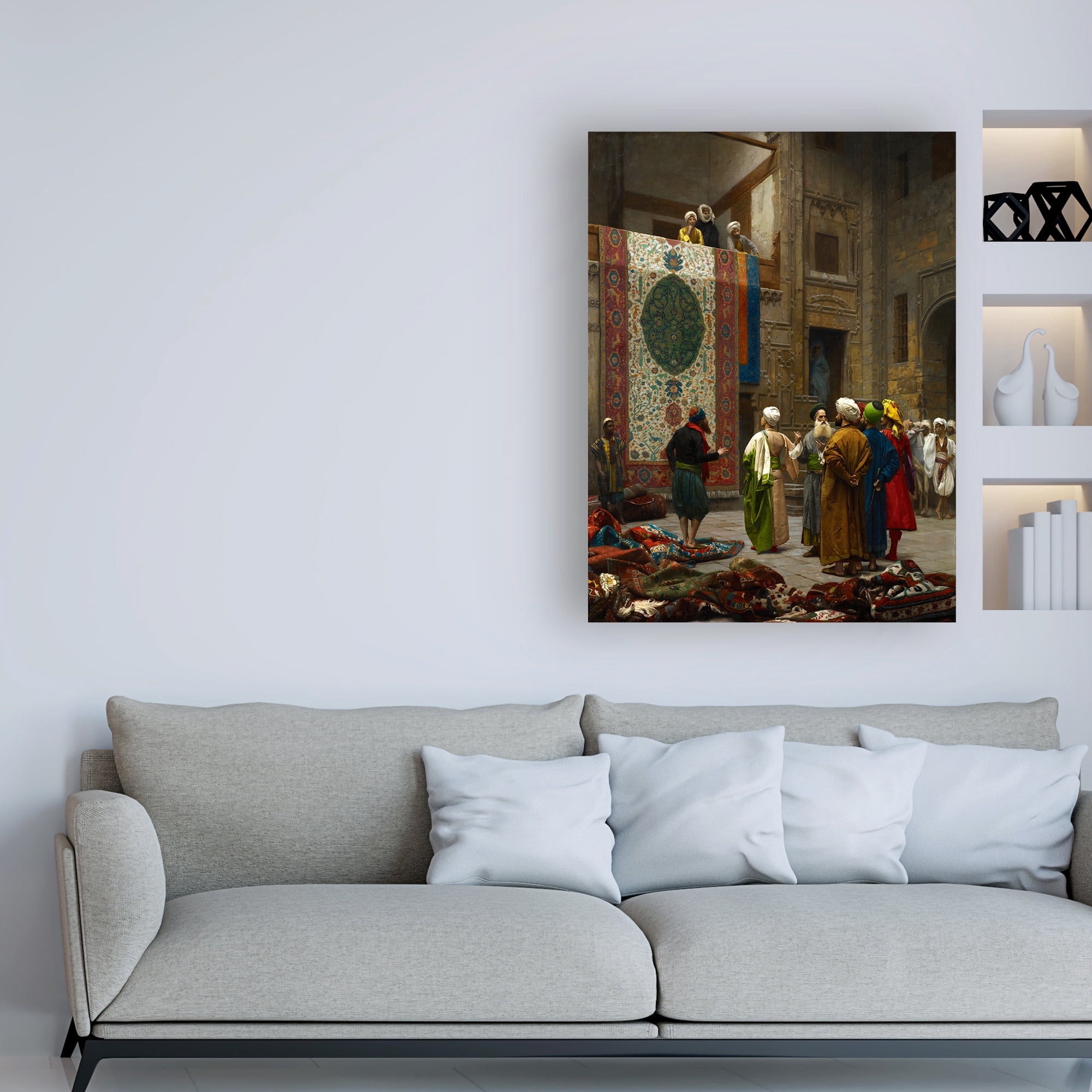 Gerome 'The Carpet Merchant' Canvas Art