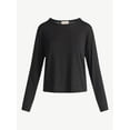 thumbnail image 5 of Sofia by Sofia Vergara Women's Crewneck Tee with Long Sleeves, Sizes XS-XXXL, 5 of 5