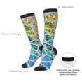 thumbnail image 4 of Sigee Rainbow Glitter for Socks for Men Women Socks Stocking Compression Socks, 4 of 6