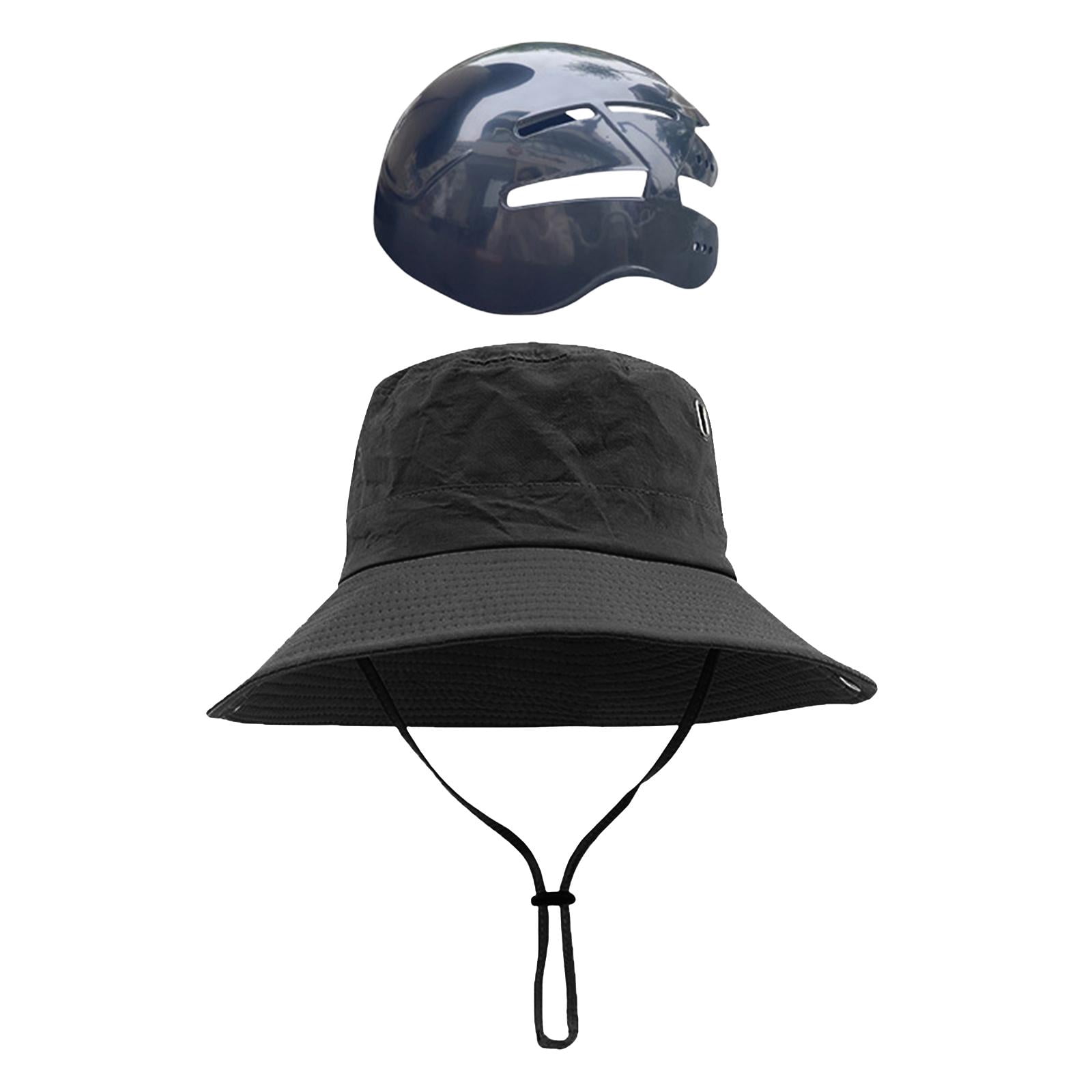 koolsoo Bucket Hat with Strings Breathable Sun Hat with Strap for