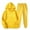 Yellow womens 2 piece sets, variant on Usmixi Womens Tracksuits Set Hoodeis 2 Piece Outfits for Women Fashion ECG Print Hooded Sweatshirt Jogger Pant Lounge Sets Plus Size Workout Sports Sweatsuits Sets with Pocket