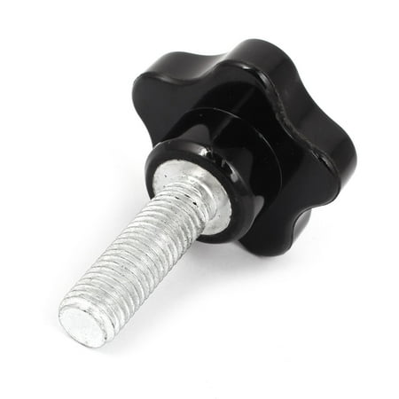 

Unique Bargains 50mm Dia Plastic Star Shaped Head M12 x 40mm Thread Clamping Screw Knob Grip