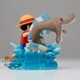 thumbnail image 3 of Figura Banpresto One Piece Log Stories Monkey D. Luffy contra Sea Monster, 3 of 7