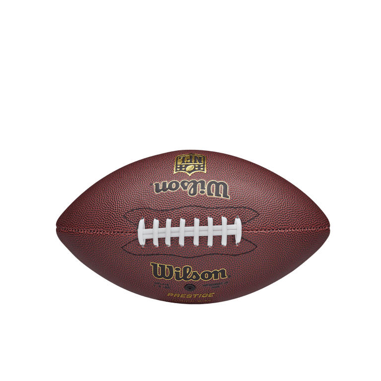 Wilson NFL Prestige Recreational Football - Brown, Junior Size