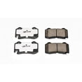 thumbnail image 2 of Power Stop Brake Pad Z26-1053 Z26 Extreme; FMSI Number D1053; Carbon Fiber Ceramic; Set Of 4, 2 of 6