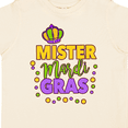 thumbnail image 4 of Inktastic Mister Mardi Gras with Crown and Dots Boys Toddler T-Shirt, 4 of 5