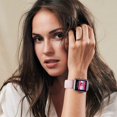 thumbnail image 3 of Banda elástica deportiva elástica compatible con Apple Watch Band 40 mm 41 mm 38 mm 45 mm 44 mm 42 mm Mujeres Hombres Stretch Scrunchie Trenzado Solo Loop Nylon para Iwa, 3 of 5